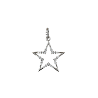 Charm Damiata Gioielli Dame in Weißgold Zircone 323/8/102 - 323/8/102